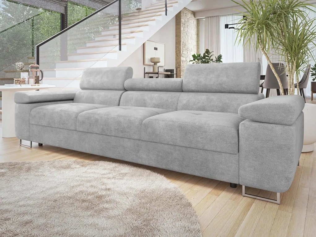 Pohovka Torezio 3, Dostupné poťahy: ekokoža Soft 017 (biela) + Lux 05