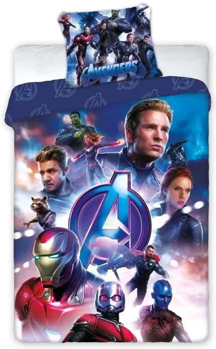 FARO Bavlnené obliečky - Avengers Endgame - 140 x 200 cm - Faro