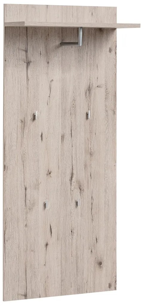 Vešiakový panel Geraldo 29 DWW GV typ D (dub wellington). Akcia -10%. Vlastná spoľahlivá doprava až k Vám domov. 1024518