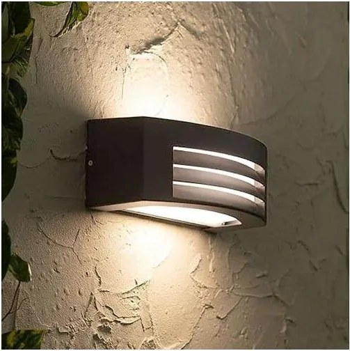 Vonkajšie nástenné svietidlo OLIANA 1xE27/60W/230V IP54 antracit