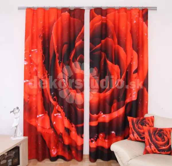 Dekorstudio Komplet 2ks 3D závesy ZR20 s potlačou