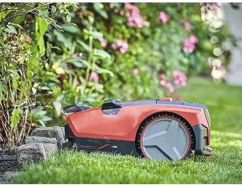 Robotická kosačka Einhell Freelexo CAM 500 Power X-Change 500 m² autonomná