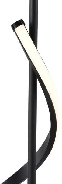 ONLI - LED Stolná lampa TWIST LED/12W/230V 4000K 40 cm čierna