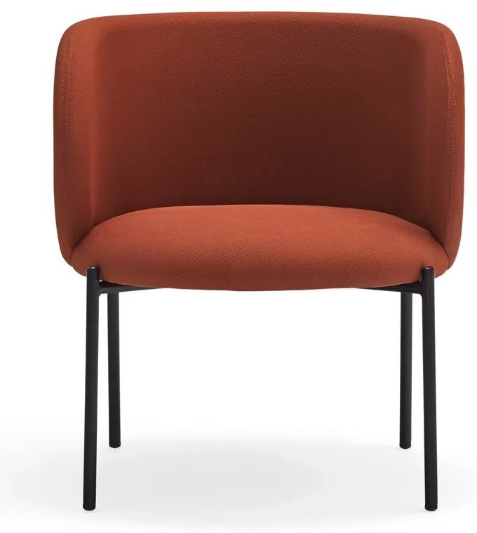 Červené kreslo Teulat Mogi