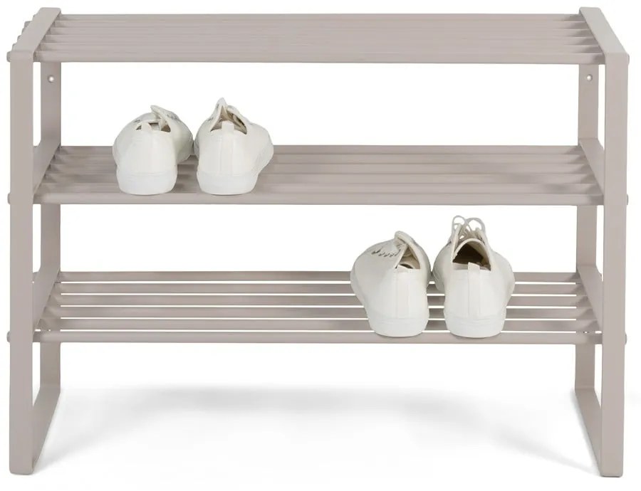 Taupe kovová skrinka na topánky 70x48,5x29 cm Rex – Spinder Design