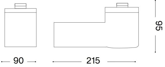 Ideal Lux - Vonkajšia nástenná lampa CLIO 1xE27/42W/230V IP44 antracit