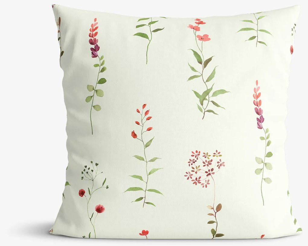 Goldea dekoračná obliečka na vankúš - poľné kvetiny 40 x 40 cm