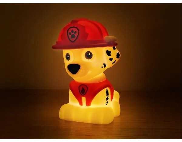 MegaLight - LED Stmievateľná nabíjacia detská lampa PAW PATROL MARSHALL LED/5V