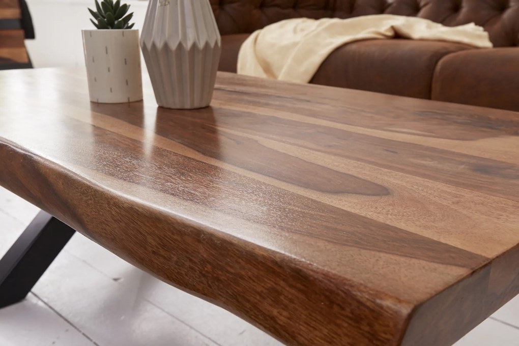 Konferenčný stolík Amazonas X 110cm Sheesham