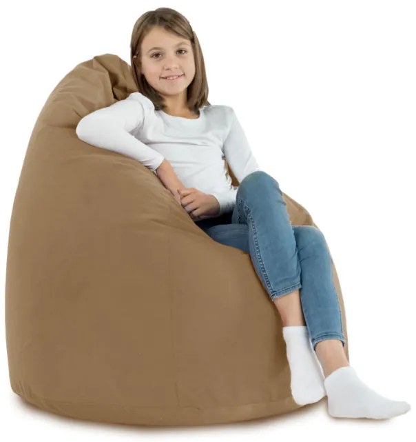 Plyšový sedací vak SAKO Béžový