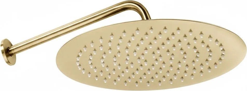 Rea Foss/Cliff, podomietková sprchová súprava + inštalačný systém BOX, zlatá matná, REA-P5647