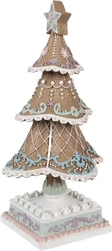 Dekorácia vianočný perníkový stromček Gingerbread Tree - 12*12*25 cm