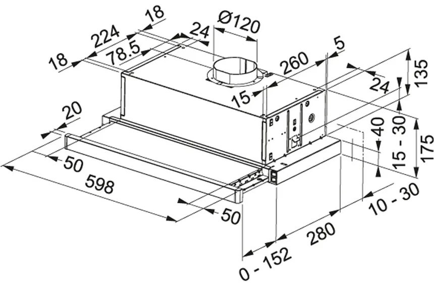 FRANKE FTC 632L BK /čierny/