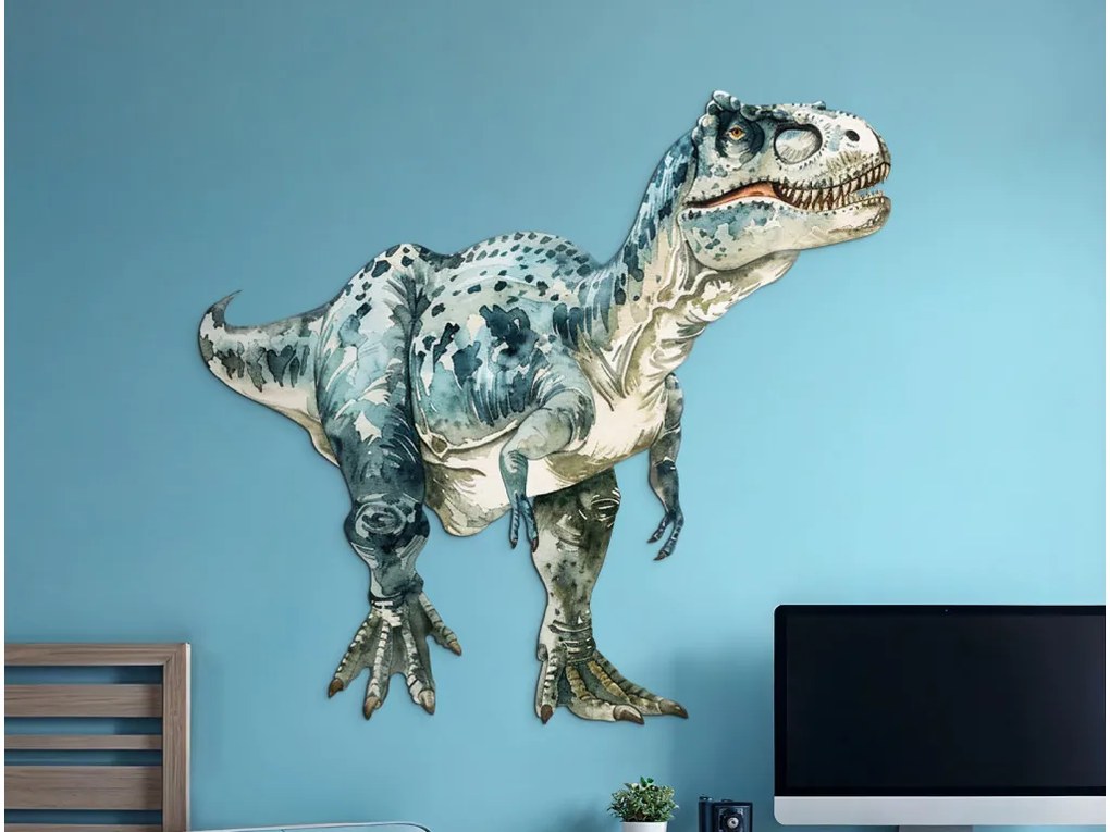 drevko | Detská dekorácia Alosaurus 65 x 71 cm