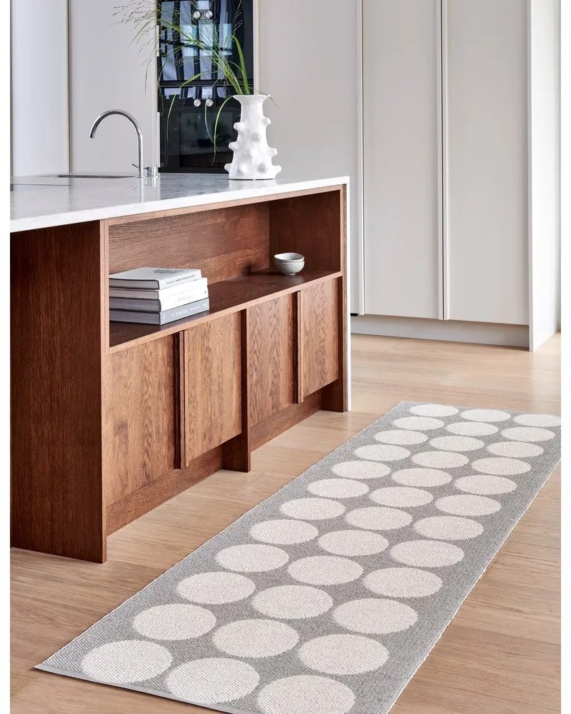 Béžovo-krémový vnútorný a vonkajší behúň 70x240 cm Hugo Linen Vanilla – Pappelina