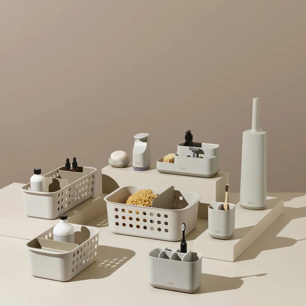 Béžový kúpeľňový organizér EasyStore – Joseph Joseph