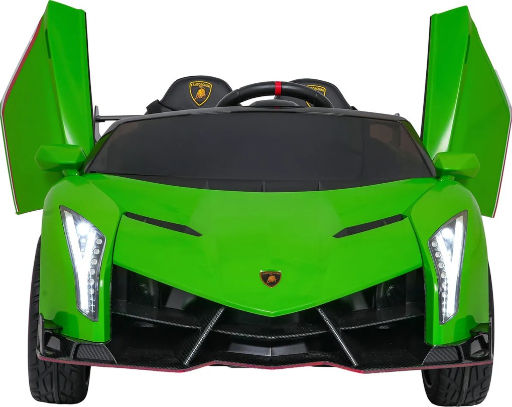 Ramiz Lamborghini Veneno vozidlo Zelená