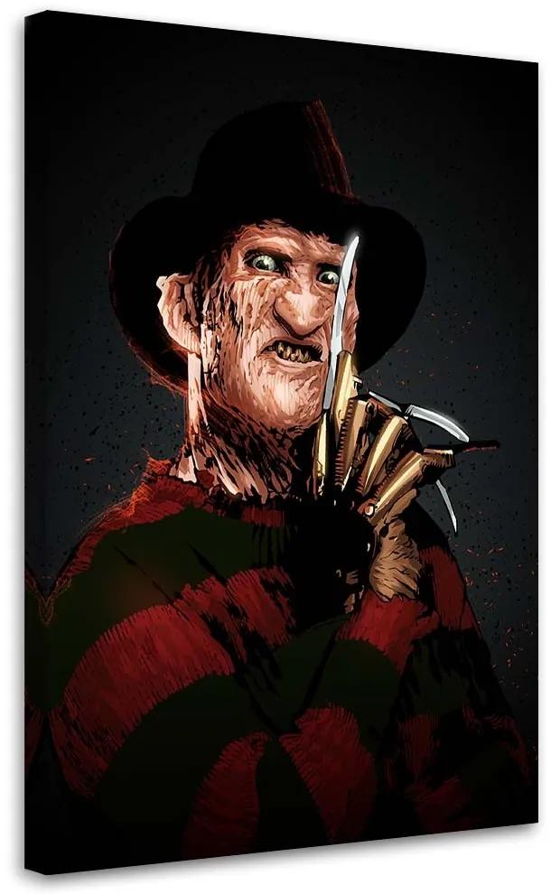 Gario Obraz na plátne Nočná mora v Elm Street, Freddy Krueger - Nikita Abakumov Rozmery: 40 x 60 cm