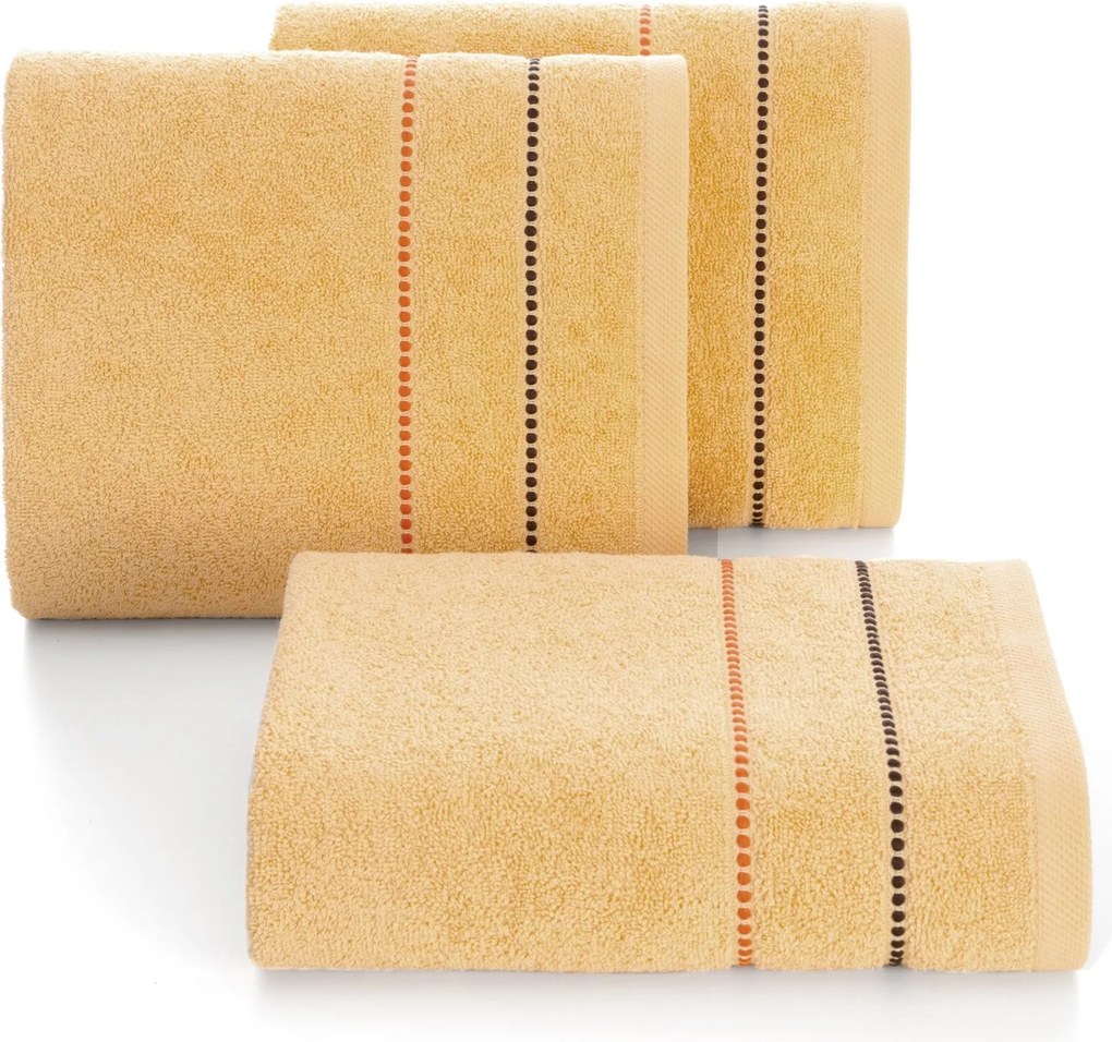 FROTÉ UTERÁK SUZI 70X140 CM ORANŽOVÁ