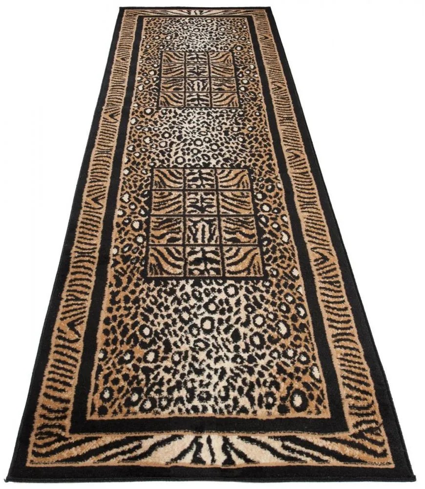 Kusový koberec PP Beast béžový atyp 70x200cm