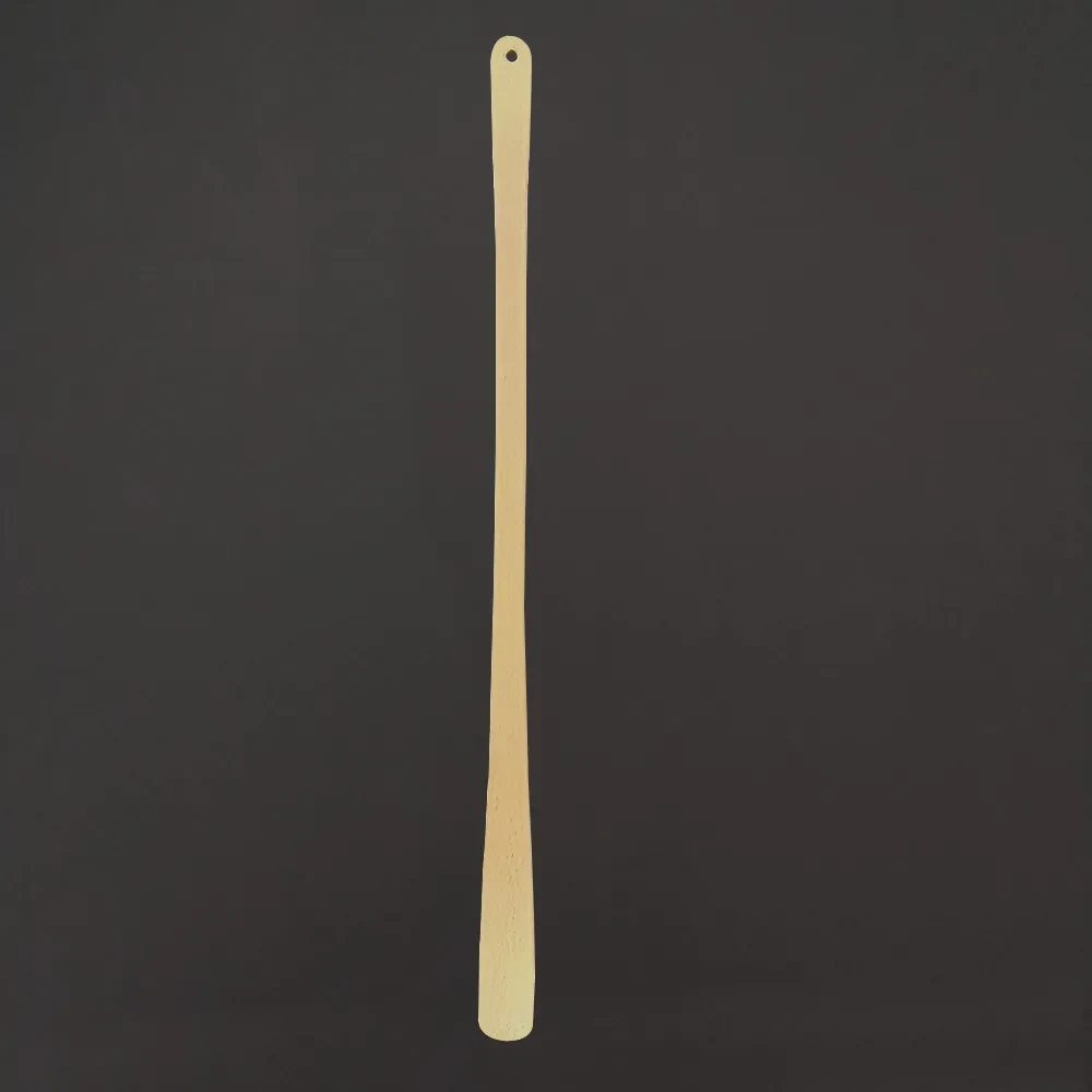 AMADEA Drevená lyžica na topánky, masívne drevo, 63 cm