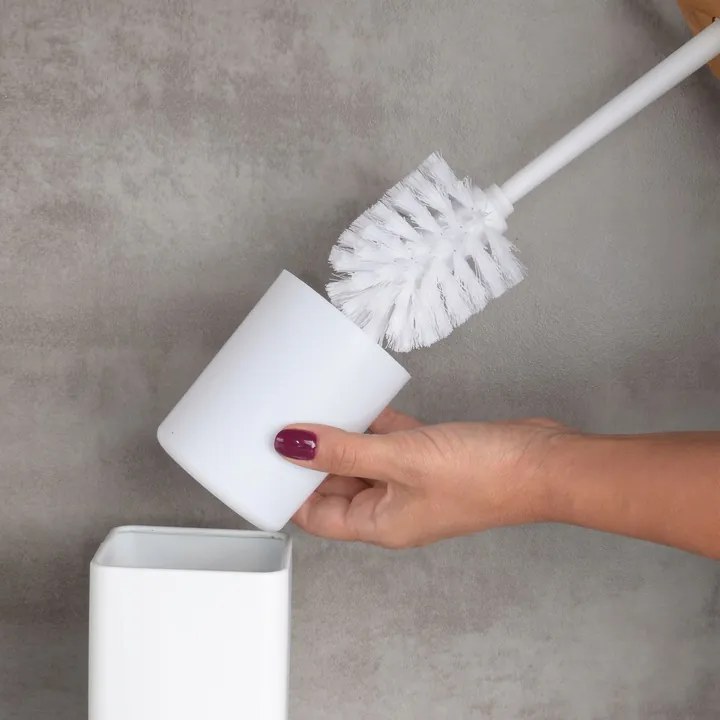 WC kefa - biela s bambusom