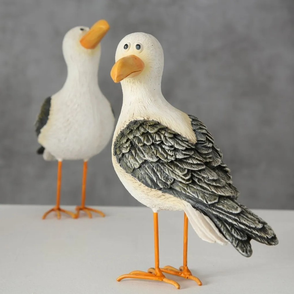 Záhradná figúrka z polyresinu Leni, sada 2ks, 15 cm, viacfarebná