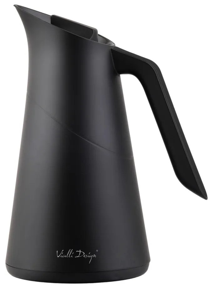 Čierna termoska 1 l Soho – Vialli Design