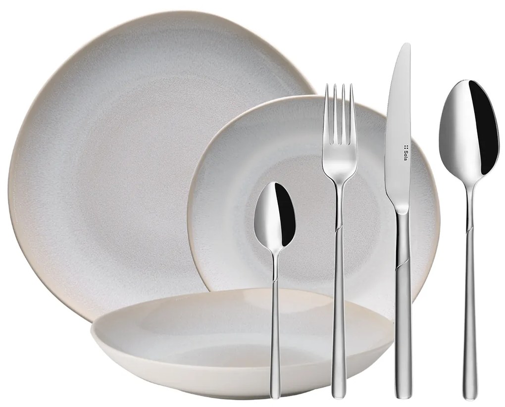 Štartovací set riadu 36 ks – Elements North organic - W0178