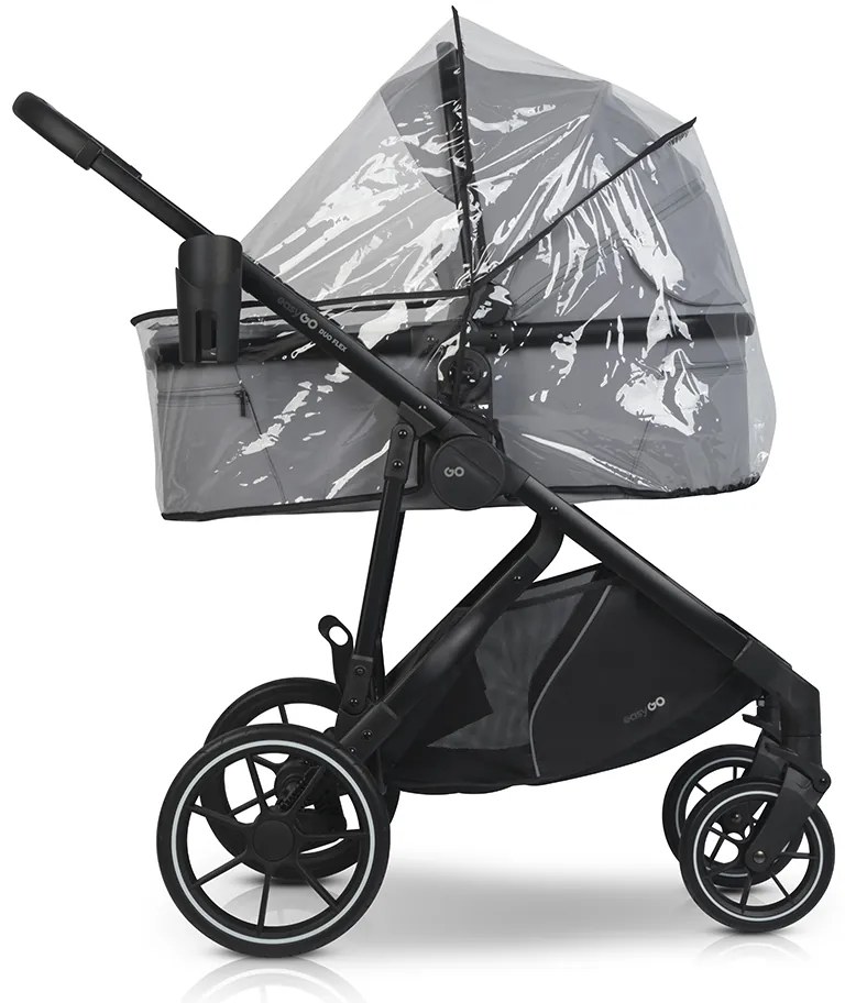 Súrodenecký kočík EasyGo Duoflex Cloudy Gray
