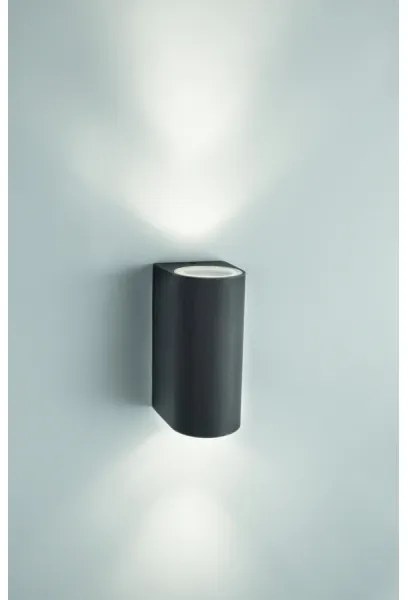 Philips 17102/86/PN - Vonkajšie nástenné svietidlo NIGHTINGALE 2xGU10/35W/230V