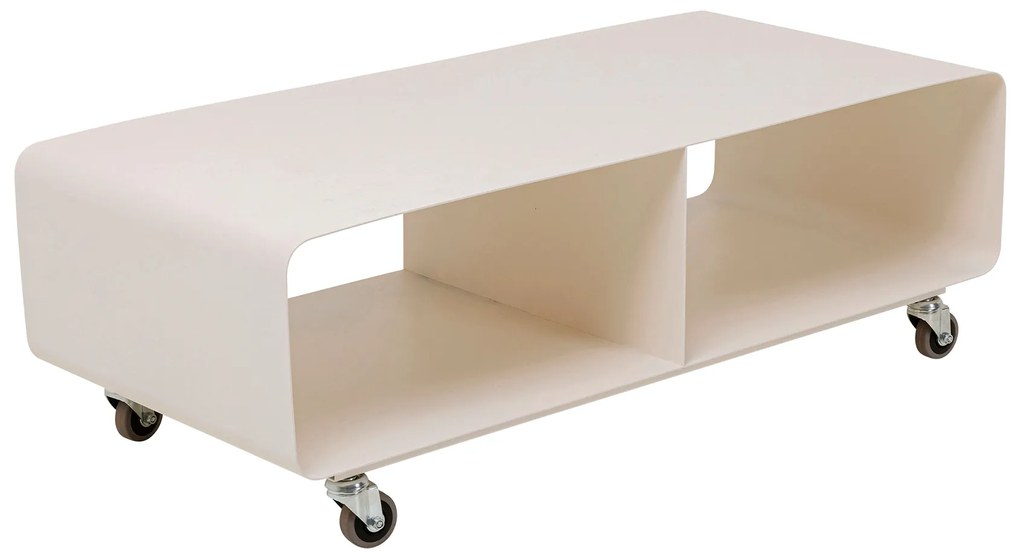 Lounge M konferenčný / servírovací stolík 90x30 cm krémový