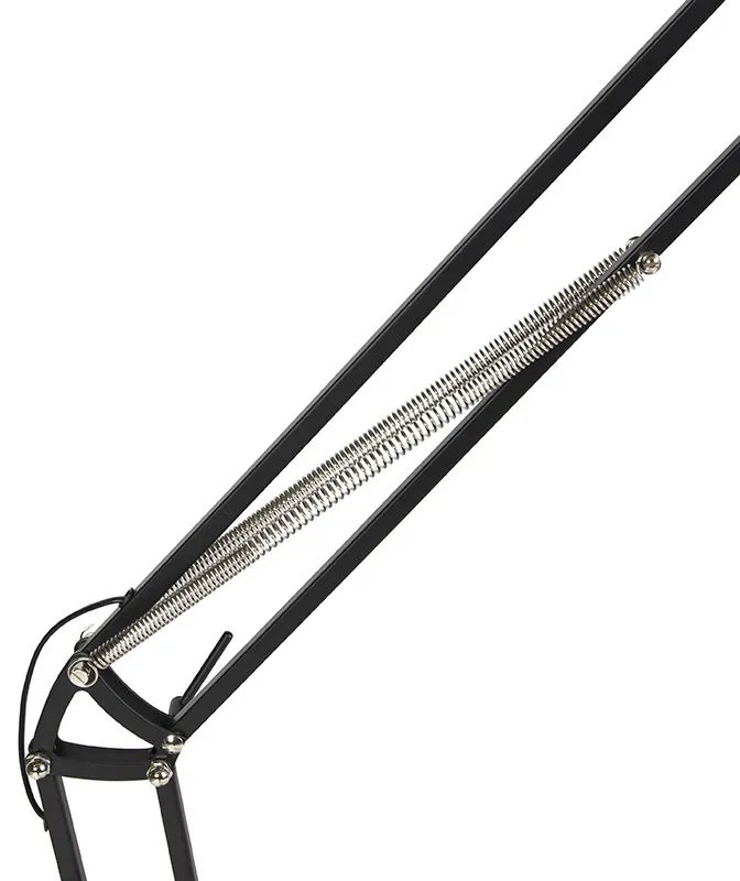 Inteligentná stojaca lampa čierna nastaviteľná vrátane Wifi A60 - Hobby