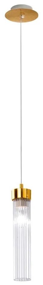 Kolarz 6009.30130 - Luster na lanku RAGGIO 1xE14/25W/230V 24K zlato