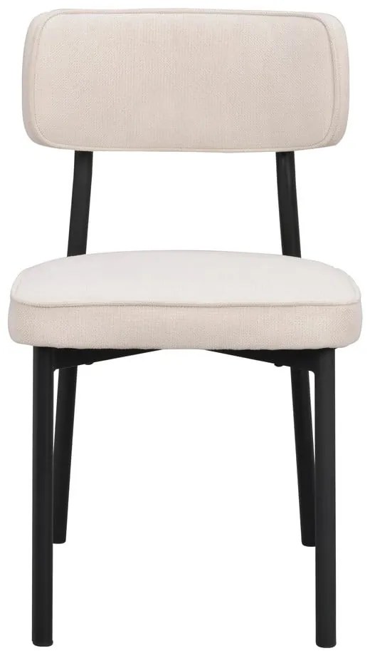 Bielo-béžové jedálenské stoličky v súprave 2 ks Paisley - Rowico