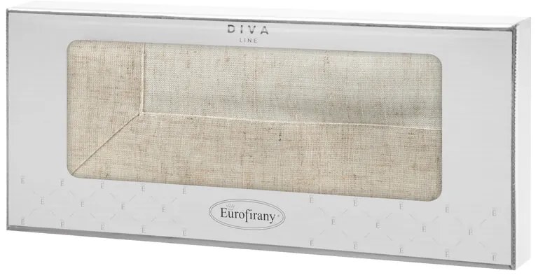 Dekorstudio Behúň na stôl s prídavkom ľanu KAREN 40 x 140 cm