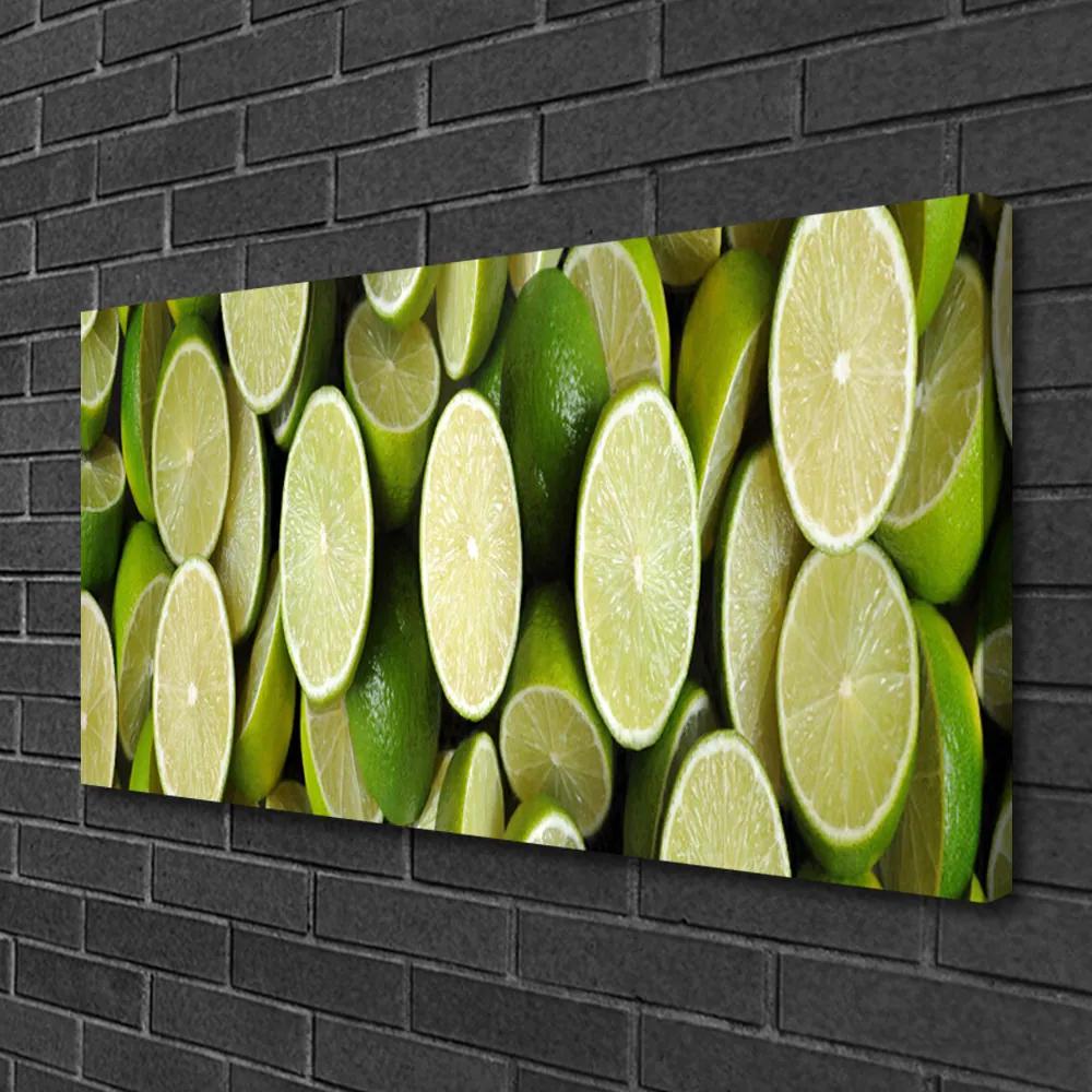 Obraz Canvas Limetka jedlo kuchyňa 140x70 cm