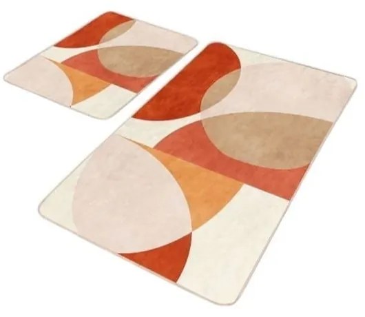 Zamatové kúpeľňové predložky v súprave 2 ks 60x100 cm – Mila Home