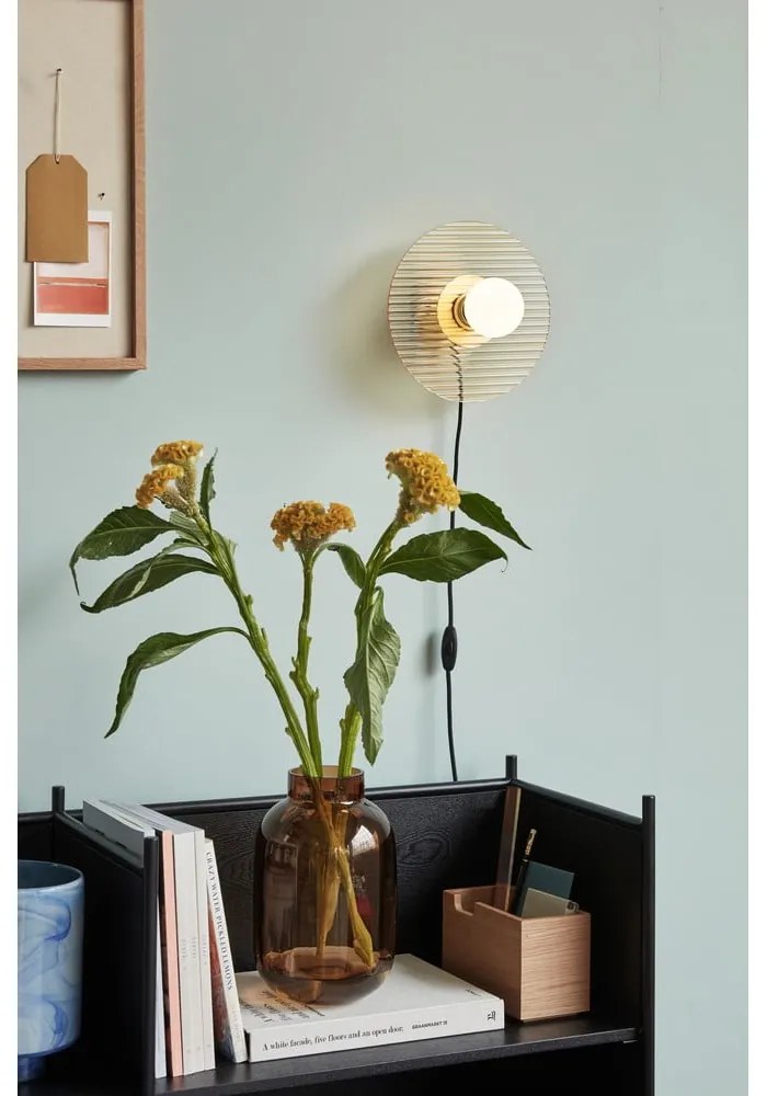 Oranžové stmievateľné nástenné svietidlo Halo – Hübsch