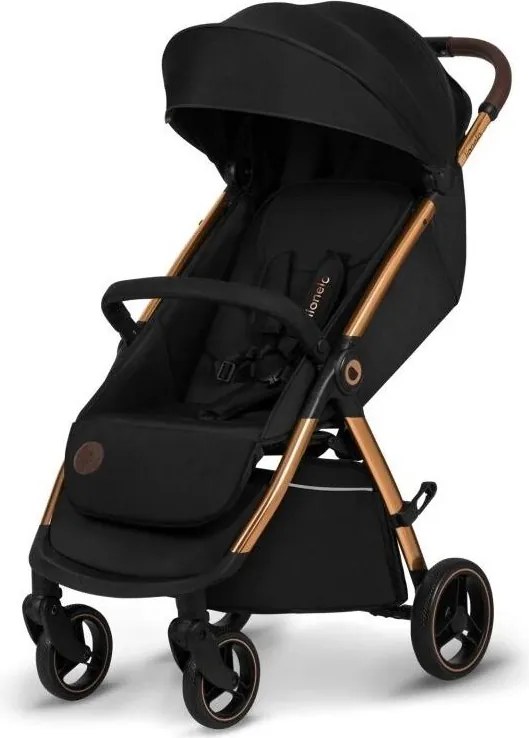 Lionelo - Kočík INGRID čierny