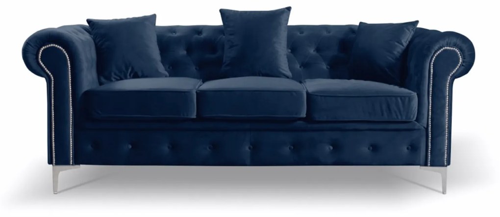 Pohovka Roma Chesterfield III Zelená