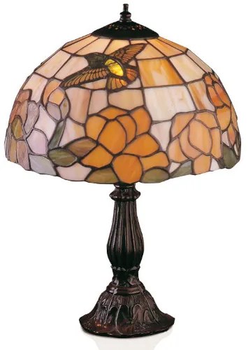 Tiffany svietidlo KOLIBRÍK 34*Ø25
