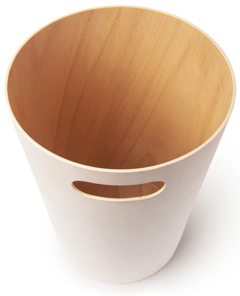 Drevený odpadkový kôš 7,5 l Woodrow – Umbra