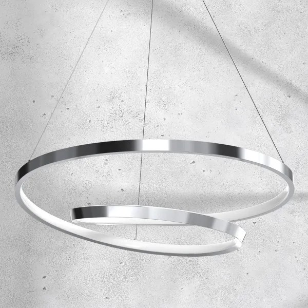 LED Luster na lanku LUCERO LED/48W/230V lesklý chróm