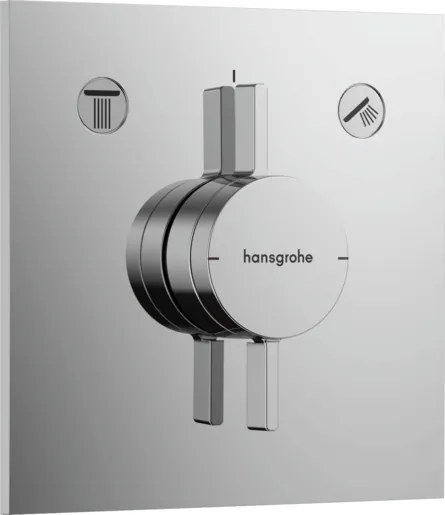 Hansgrohe DuoTurn E sprchová a vaňová batéria bez podomietkového telesa chróm 75 417 000