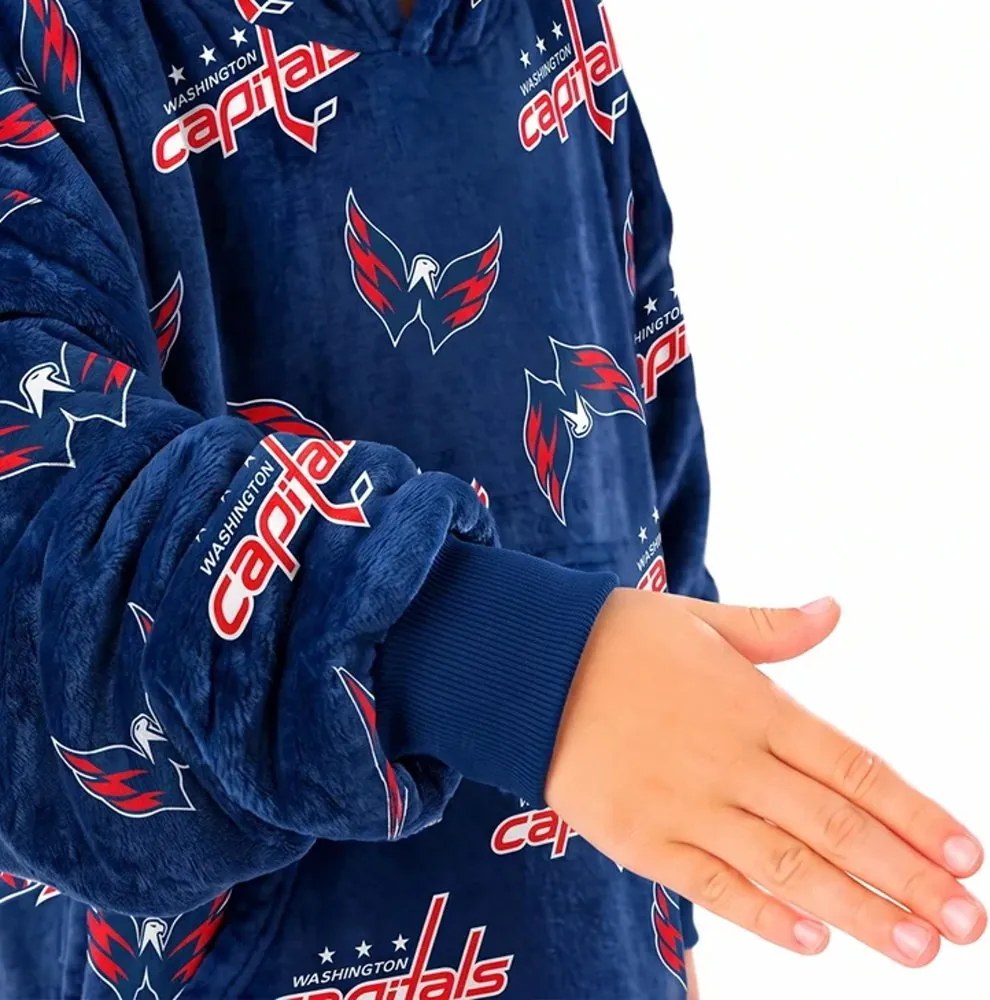 Mikinová televízna deka NHL Washington Capitals – veľ. S