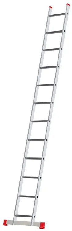 Hliníkový jednodielny oporný rebrík VENBOS HOBBY, 12 priečok, 3,3 m