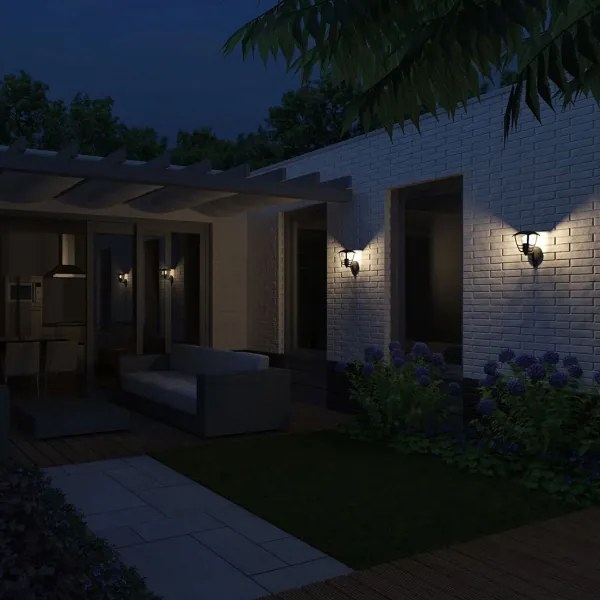 Philips 15388/30/16 - Vonkajšie nástenné svietidlo so senzorom 1xE27/60W IP44