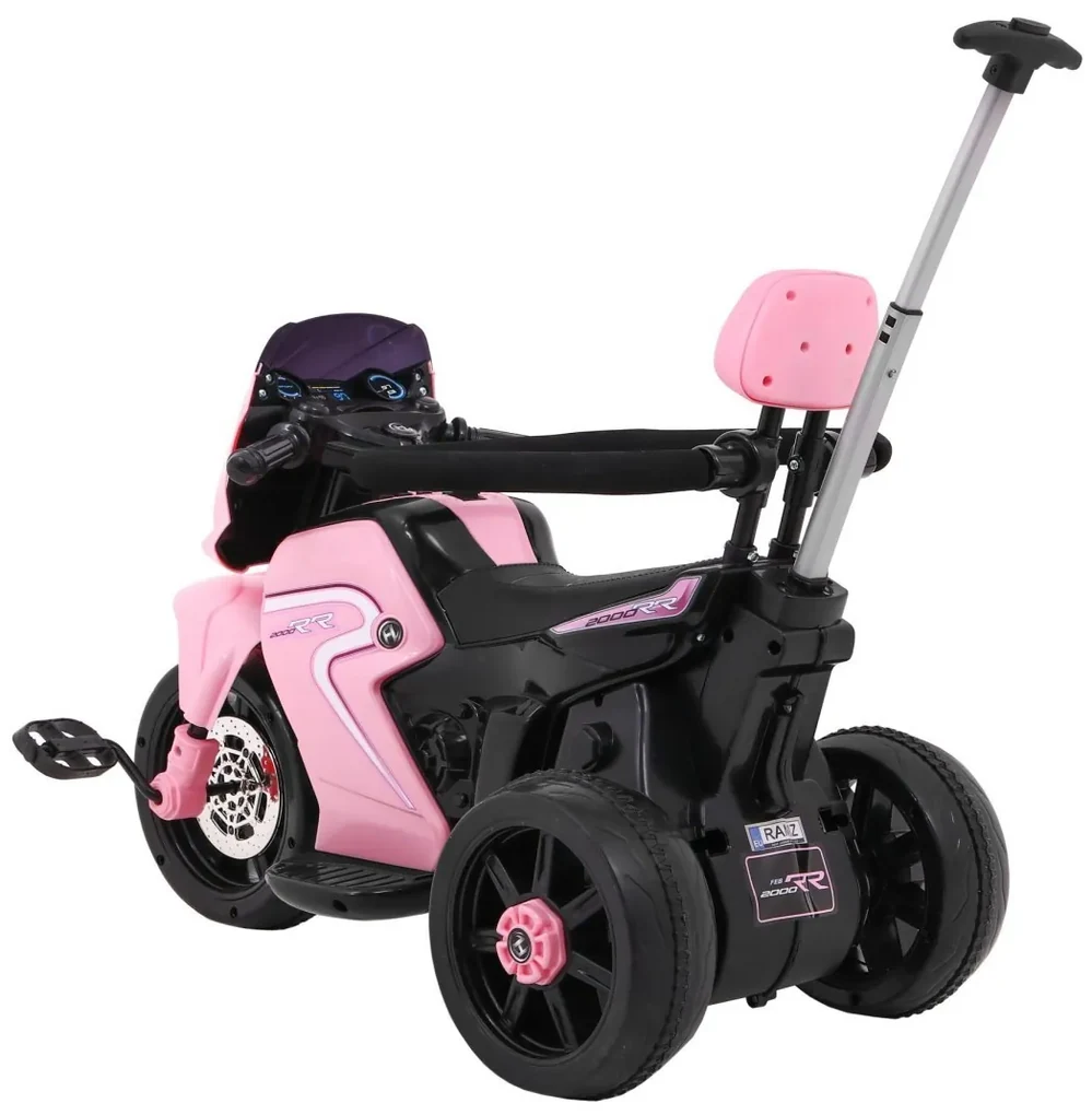RAMIZ ELEKTRICKÁ MOTORKA BIKE - RUŽOVÁ - 1x20W - 6V/4.5Ah - 2022