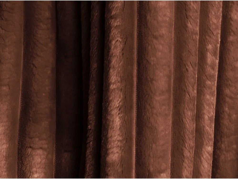 Menčestrová rozkladacia/s úložným priestorom rohová pohovka v terakotovej farbe (pravý roh/s leňoškou) Kona – Makamii